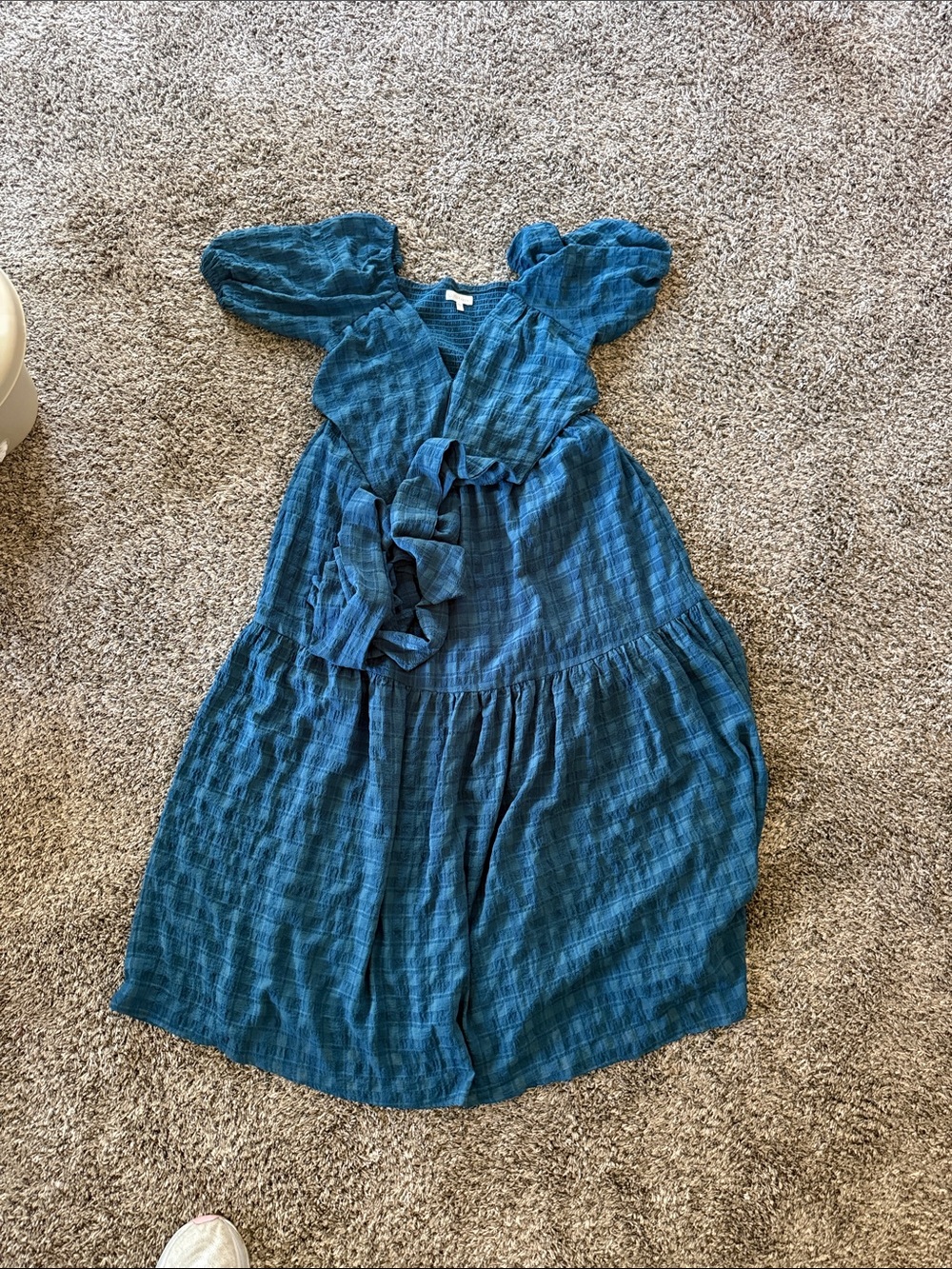 Blue dress